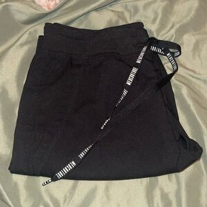 Black Medcouture Scrub Pants